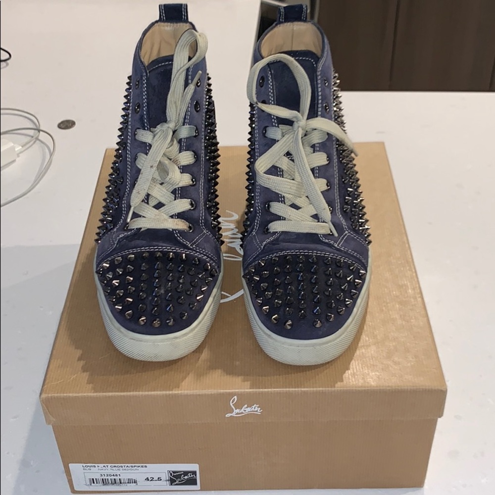 Men’s Christian Louboutin Louis Flat Crosta